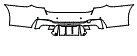 2023 BMW 5 Series Rear Bumper Kit - PPF