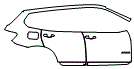 2015 BMW X3 Door and Rear Fender Kit - PPF