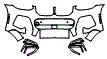2020 BMW X3 Bumper Kit - PPF