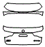 2022 BMW X3  xLine Hatch Kit - PPF