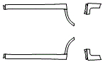 2011 BMW X5 Rocker Panel Kit - PPF