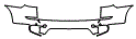 2010 BMW X5 xDrive48i Rear Bumper Kit - PPF