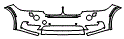 2014 BMW X5 XLine Bumper Kit - PPF