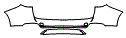 2016 BMW X5 eDrive Rear Bumper Kit - PPF