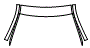 2026 BMW X5 M60I  Roof and A-Pillar Kit