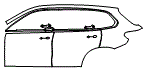 2024 BMW X5 xDrive50e Sport Door and Rear Fender Kit - PPF