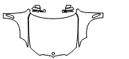 2023 BMW X5 Full Hood, Fender and Mirror Kit - PPF