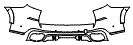 2020 BMW X5 M50i Rear Bumper Kit - PPF