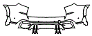 2023 BMW X5 Rear Bumper Kit - PPF
