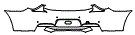 2018 BMW M6 Gran Coupe Rear Bumper Kit - PPF