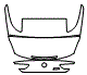 2018 BMW M6 Convertible Trunk Lid Kit - PPF