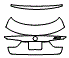 2018 BMW X6 Base Trunk Lid Kit - PPF
