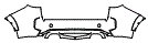 2015 BMW X5 M Rear Bumper Kit - PPF