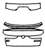 2020 BMW X6 Hatch Kit - PPF