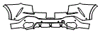 2023 BMW X6 xDrive40i Rear Bumper Kit - PPF