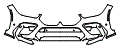 2021 BMW X6 Bumper Kit - PPF