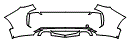 2018 BMW X6 M Rear Bumper Kit - PPF