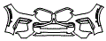 2021 BMW X6 sDrive40i Bumper Kit - PPF