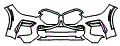 2020 BMW X6  M Sport Bumper Kit - PPF