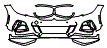 2020 BMW 3 Series Bumper Kit - PPF