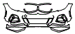 2022 BMW 3 Series Bumper Kit - PPF