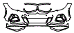 2021 BMW 3 Series Bumper Kit - PPF