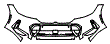 2024 BMW 3 Series 330i M Sport Bumper Kit - PPF