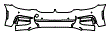 2017 BMW 5 Series  Sedan M Sport Bumper Kit - PPF