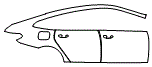 2019 BMW 6 Series Gran Turismo Door and Rear Fender Kit - PPF
