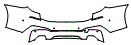 2019 BMW 6 Series Rear Bumper Kit - PPF