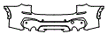 2018 BMW X1 Rear Bumper Kit - PPF