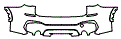 2016 BMW X1 Rear Bumper Kit - PPF