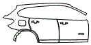 2017 BMW X1 Door and Rear Fender Kit - PPF