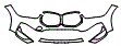 2022 BMW X1 Bumper Kit - PPF