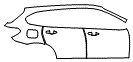 2021 BMW X1 Door and Rear Fender Kit - PPF