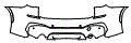 2021 BMW X1 sDrive28i Rear Bumper Kit - PPF