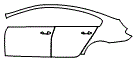 2013 BMW 640 Door and Rear Fender Kit - PPF