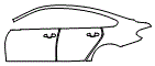 2016 BMW 435 Gran Coupe Door and Rear Fender Kit - PPF