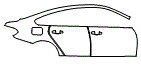 2015 BMW 435 Door and Rear Fender Kit - PPF