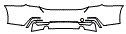 2015 BMW 428 Rear Bumper Kit - PPF