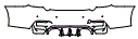 2016 BMW M4 Rear Bumper Kit - PPF