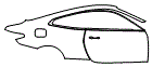 2023 BMW 4 Series Coupe 430i Sport Line Door and Rear Fender Kit - PPF