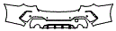 2023 BMW 4 Series Coupe Rear Bumper Kit - PPF