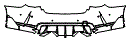 2026 BMW 4 SERIES M4 M4 COMPETITION COUPE Rear Bumper Kit