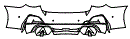2023 BMW i4 eDrive40 Rear Bumper Kit - PPF