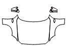 2021 BMW 2 Series Full Hood, Fender and Mirror Kit - PPF
