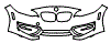 2014 BMW 228 Sport Line Bumper Kit - PPF