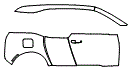 2019 BMW i3  Mega World Rear Fender and Door Kit - PPF