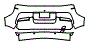 2019 BMW i3 Base Sedan Rear Bumper Kit - PPF