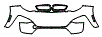 2018 BMW i3 Base Sedan Tera World Bumper Kit - PPF